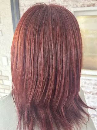 カラー 町田 未希のヘアスタイル