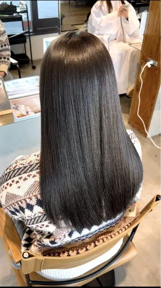 ロング カラー 各務原/カラー/ブリ ーチお任せください!のヘアスタイル