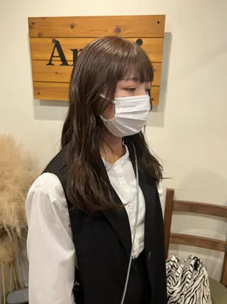 ロング カラー china/ボブ /ブリーチカラーのヘアスタイル