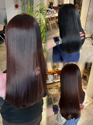 カラー ウルフとデザイン カラーの神のヘアスタイル