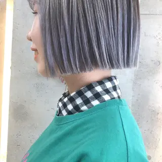 ショート カラー wakana 【ブリーチカラー】のヘアスタイル