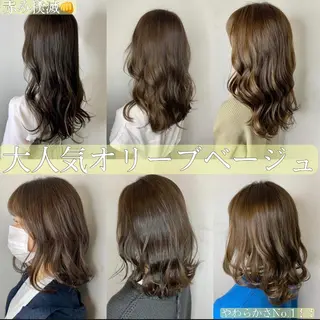 ロング カラー 🌈re-room EIKI🇰🇷のヘアスタイル