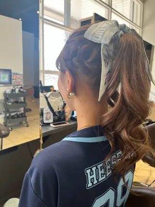 。 sachiのヘアスタイル