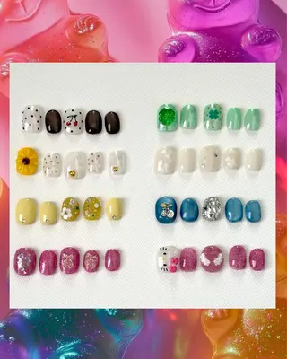 ネイル ぽっぷん satomiのネイルデザイン