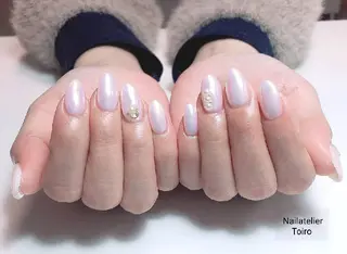 ミディアム ネイル ☺︎山部 志麻☺︎のネイルデザイン