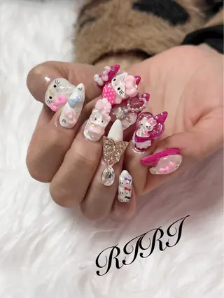 ネイル riri オーナーのネイルデザイン