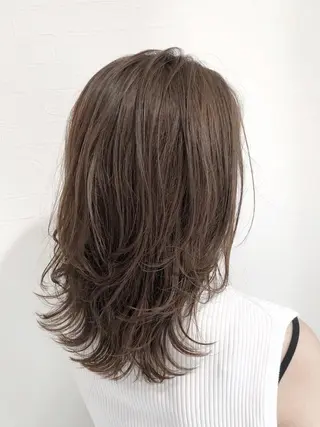 ミディアム パーマ カラー Stylist 🕊Misakoのヘアスタイル