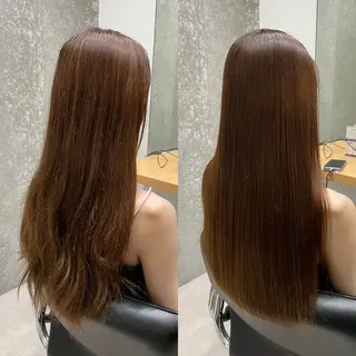 ミディアム 髪質改善ヘアケア 艶髪特化/上田のヘアスタイル