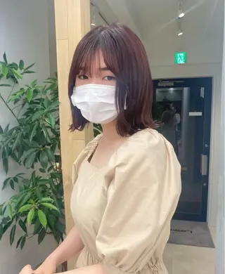 ミディアム カラー noa/ 渋谷のヘアスタイル