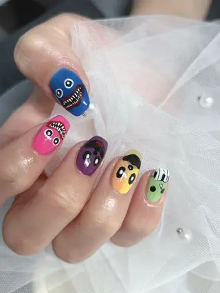 ネイル 認定講師／歴20年 パラジェル　Growのネイルデザイン