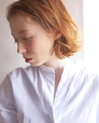 ミディアム カラー 下北沢 soiのヘアスタイル