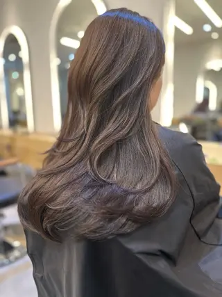 ロング 美髪矯正💎副店長 💎ミツキのヘアスタイル