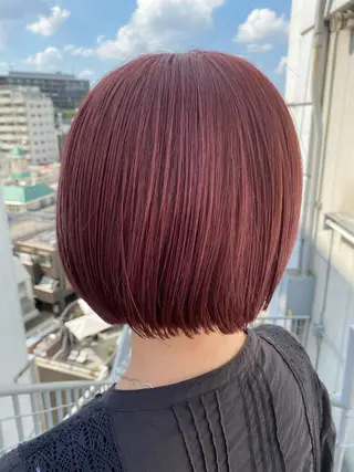 ショート カラー Avalon所属・Hiroshi ヒロシのヘアスタイル