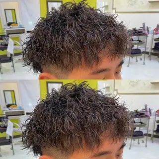 パーマ メンズ 年間2000名担当◎ パーマ職人/仲原佑樹のヘアスタイル