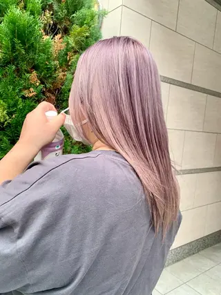 ロング カラー ☻BRAVE柏東口店 わたなべ りこ☻のヘアスタイル