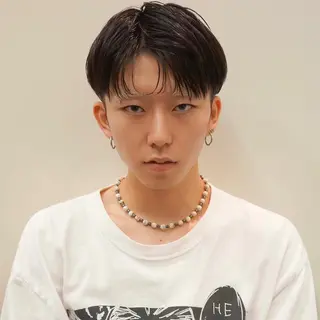 ショート カラー メンズ ダウンパーマ 【sity.ザイク】のヘアスタイル