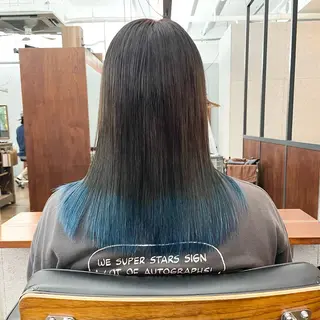 セミロング カラー ✂︎ウルフ・ショート ✂︎MIKUNIのヘアスタイル