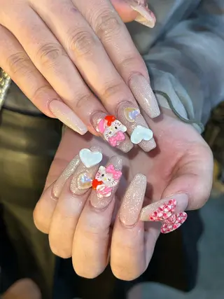 ネイル 個性派/中韓ネイル SAKURAのネイルデザイン