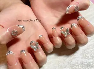 セミロング ネイル ネイルスタジオ シェイクユアハンズのネイルデザイン