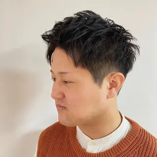 メンズ 柏メンズパーマ特化 蛯谷 晃裕のヘアスタイル