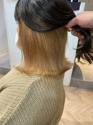 ミディアム 西山 恵太郎のヘアスタイル