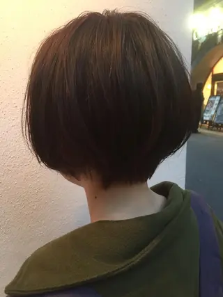 ショート カラー SALOWIN三軒茶屋店所属・髪質改善/艶髪 やまなかのヘアスタイル