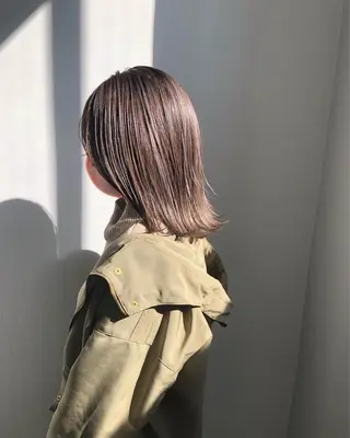 ミディアム カラー メンズ特化 パーマ/オザワのヘアスタイル