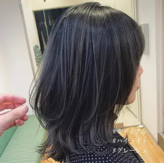 ミディアム Alani所属・arc. arc.のヘアスタイル