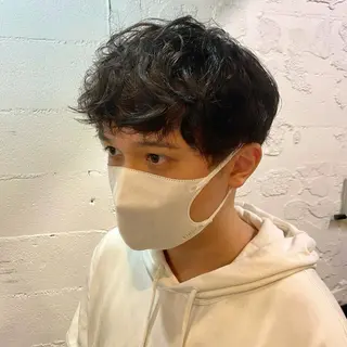 パーマ メンズ 暖色艶color / ボブ🦩Rioのヘアスタイル