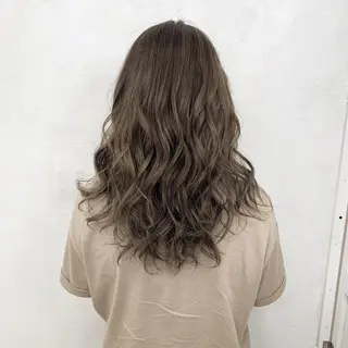 ロング カラー ヘアアレンジ TATSUYA アートディレクターのヘアスタイル