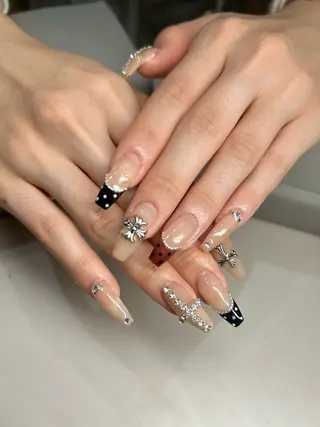 ネイル THE BALM🤍 金宮のネイルデザイン