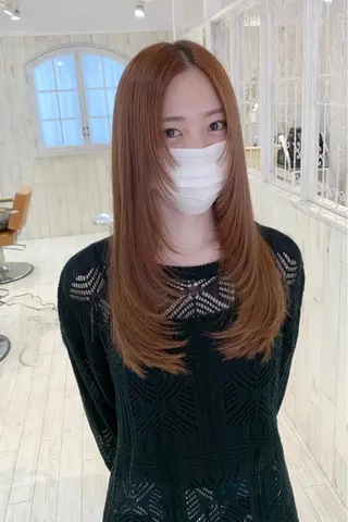 ロング 縮毛矯正/ショート/ レイヤー/畑中正敏のヘアスタイル