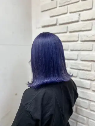 セミロング しおん @_qliwjsl_のヘアスタイル