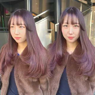 ロング calna 古賀 菜摘のヘアスタイル