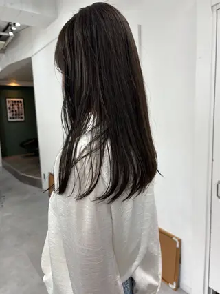 ロング カラー レイヤーボブ/ 艶カラー/サナ🌼のヘアスタイル