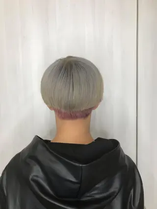 ショート カラー メンズ replica上大岡所属・松井 敬太郎のヘアスタイル