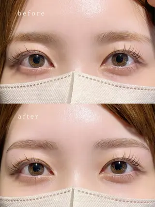 アイブロウ Rika @Rain大阪本町店のマツエク・マツパデザイン