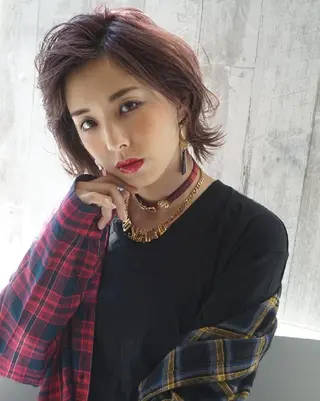 ミディアム LOHAS hair Angie所属・原 雅人のヘアスタイル