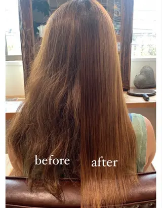 カラー 鈴木 智里のヘアスタイル