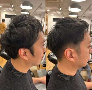 ショート SUPERCOOL and RICO.所属・宇野井 勝太のヘアスタイル