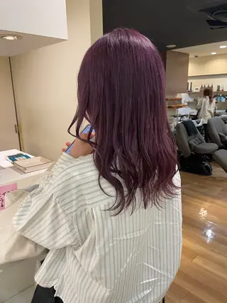 セミロング カラー 韓国レイヤー🎀/ 顔周り特化🎀/豊田のヘアスタイル