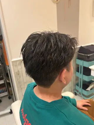 パーマ メンズ ORANGEPOP 南船橋店所属・富 菜那里のヘアスタイル