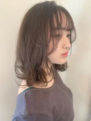 ミディアム カラー park theSTANDARD所属・HARUKA ♡モデル募集中♡のヘアスタイル