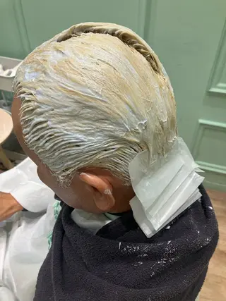 ショート カラー メンズ Shingo #パーマのヘアスタイル