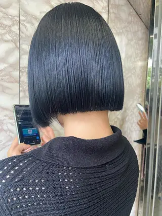 ミディアム カラー 地毛風艶カラー🌿 喜多夏海のヘアスタイル