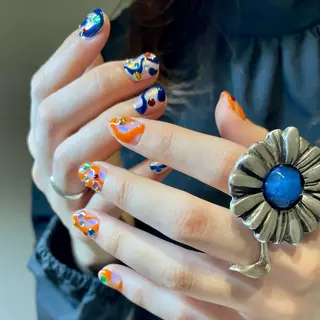 ネイル AOI✩⡱ y2kネイルのネイルデザイン