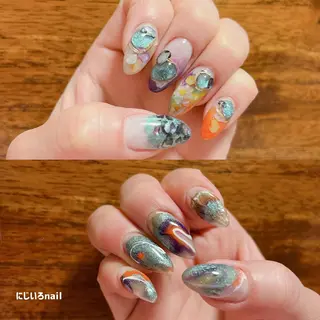 ネイル にじいろ nailのネイルデザイン
