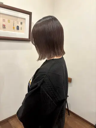 ミディアム 杉本 舞のヘアスタイル