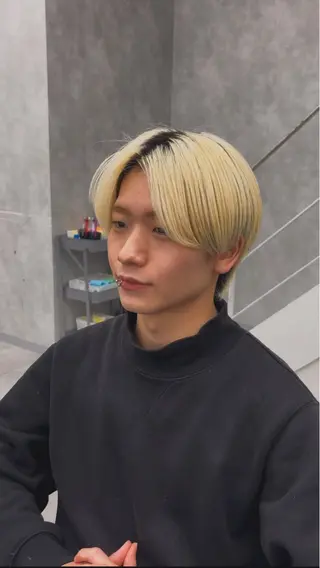 メンズ 🚨メンズ曲がる 縮毛矯正りおん🚨のヘアスタイル