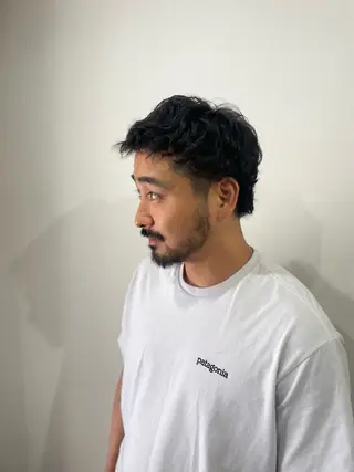 ショート パーマ メンズ 流行メンズスタイル ren✂︎のヘアスタイル